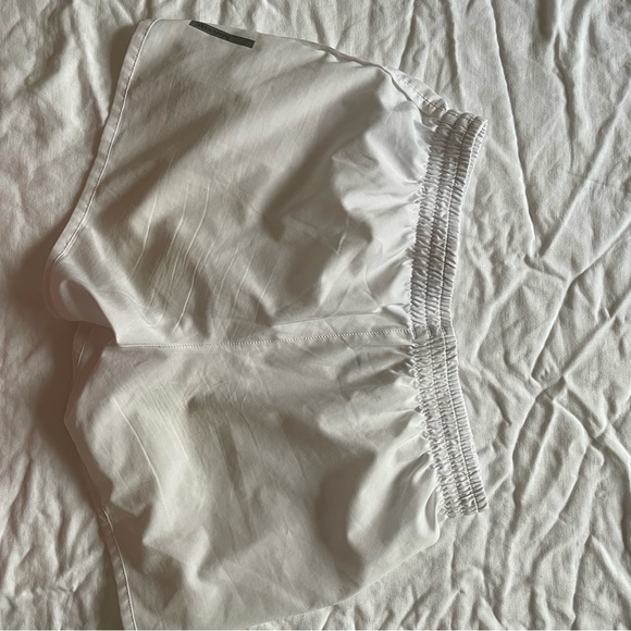 White Adidas Athletic Running Shorts - Picture 2 of 3